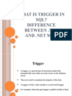 What Is Trigger in SQL? Difference