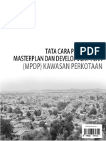 Tata Cara Penyusunan Masterplan Dan Development Plan MPDP Kawasan Perkotaan 346BG