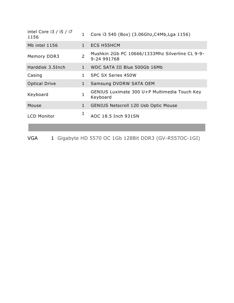 Intel Core I3 | PDF | Computers