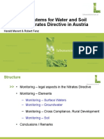 Monitoring Systems For Water and Soil Concerning Nitrates Directive in Austria