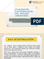 Actualización de salas de estimulación CHCC Buin 2022