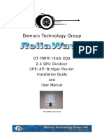 Demarc Technology Group: Dt-Rwr-10As-Co3 2.4 GHZ Outdoor Cpe/Ap/Bridge/Router