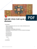 A4 QB-MC Ch11 Cell Cycle and Division