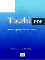 Tauhid Der Eingottglaube Im Islam