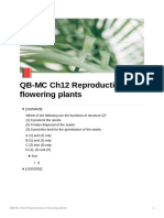 A4 QB-MC Ch12 Reproduction in Flowering Plants