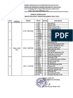 Jadwal Perwalian