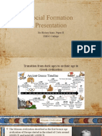Social Formation Presentation: Ba History Hons. Paper II ZHDC College