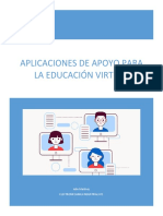 Aplicaciones de Apoyo para La Educación Virtual