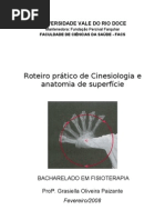 Cinesiologia e Anatomia de Superficie