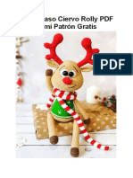 Paso A Paso Ciervo Rolly PDF Amigurumi Patrón Gratis