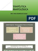 Terapéutica Dermatológica