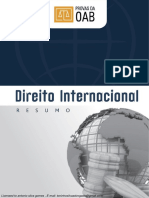 Resumo Direito Internacional