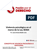 Modalidad Violencia Psicológica