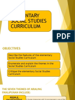 PPT2 Elementary Social Studies Curriculum