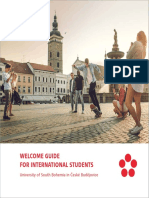 Welcome Guide For International Students: University of South Bohemia in České Budějovice
