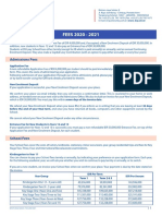 Admin Sechedule Fees 2020 - 2021 ENG