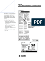 30-100 A Heavy Duty 60-100 A General Duty: E and F-Series Safety Switch Accessory Catalog