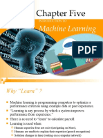 Chapter Five: Machine Learning