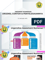 Urgensi Assesmen Numerasi