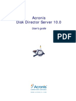 Acronis Disk Director Server 10.0: User's Guide
