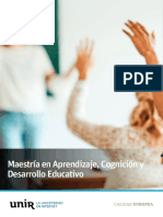 Maestria - Aprendizaje Cognicion Desarrollo Educativo - MX