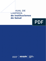 MSalud Neuquén Manual Limpieza Instituciones de Salud