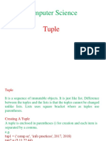 Computer Science: Tuple