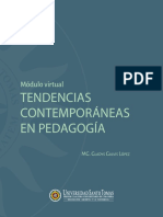 Tendencias Contemporaneas en Pedagogia