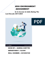 Business Environment Assignment 1