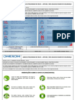 Análise de riscos para carregamento manual