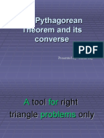The Pythagorean Theorem and Its Converse