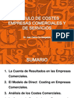 Costes Comerciales y Servicios