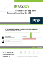 Instalación de Equipos Samsung A02