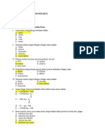 Evaluasi Makromolekul