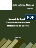 Manual de Empleo Táctico Del Servicio de Materiales de Guerra