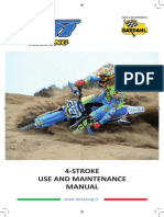 4-Stroke Use and Maintenance Manual: WWW - Tmracing.it