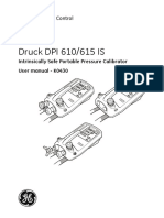 Druck DPI 610/615 IS: Measurement & Control