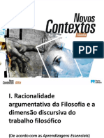 PowerPoint Filosofia 10º Novos Contextos