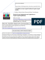 Phase Equilibria in Ionic Liquid Facilitated Liquid-Liquid Extractions