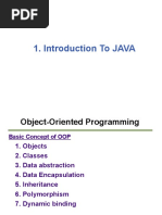 revision java programming