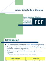 Programación Orientada A Objetos