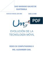 Evolucion de La Tecnologia Movil