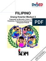 Filipino Quarter 1 Module 3