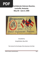 Download The United Confederate Veterans Reunion Louisville Kentucky May 30 - June 3 1900 by Kraig McNutt SN58321885 doc pdf