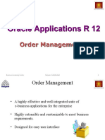 Oracle R12 SCM Oracle Order Management and Advance Pricing First Cut Training V1.1