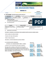 Semana 7 - Ee - Ff. - 1° - Nos Divertimos Elaborando Los Tableros de Ajedrez