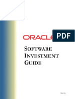 Oracle Software Investment Guide