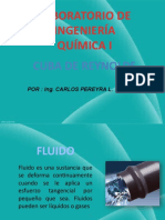 Caracterización de un fluido