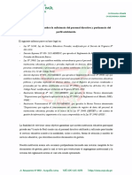 Informe de Suficiencia Profesional Del Personal Directivo