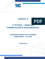 #03anexo LL - 1 Etapa - Análise Curricular e Documental Trainee